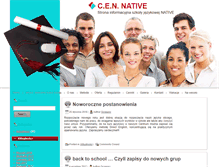 Tablet Screenshot of native.ciechocinek.net
