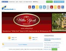 Tablet Screenshot of ciechocinek.biz
